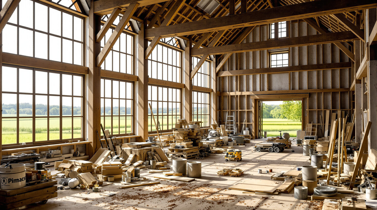 cout renovation grange 100m2 : Estimez le budget et découvrez les astuces pour économiser