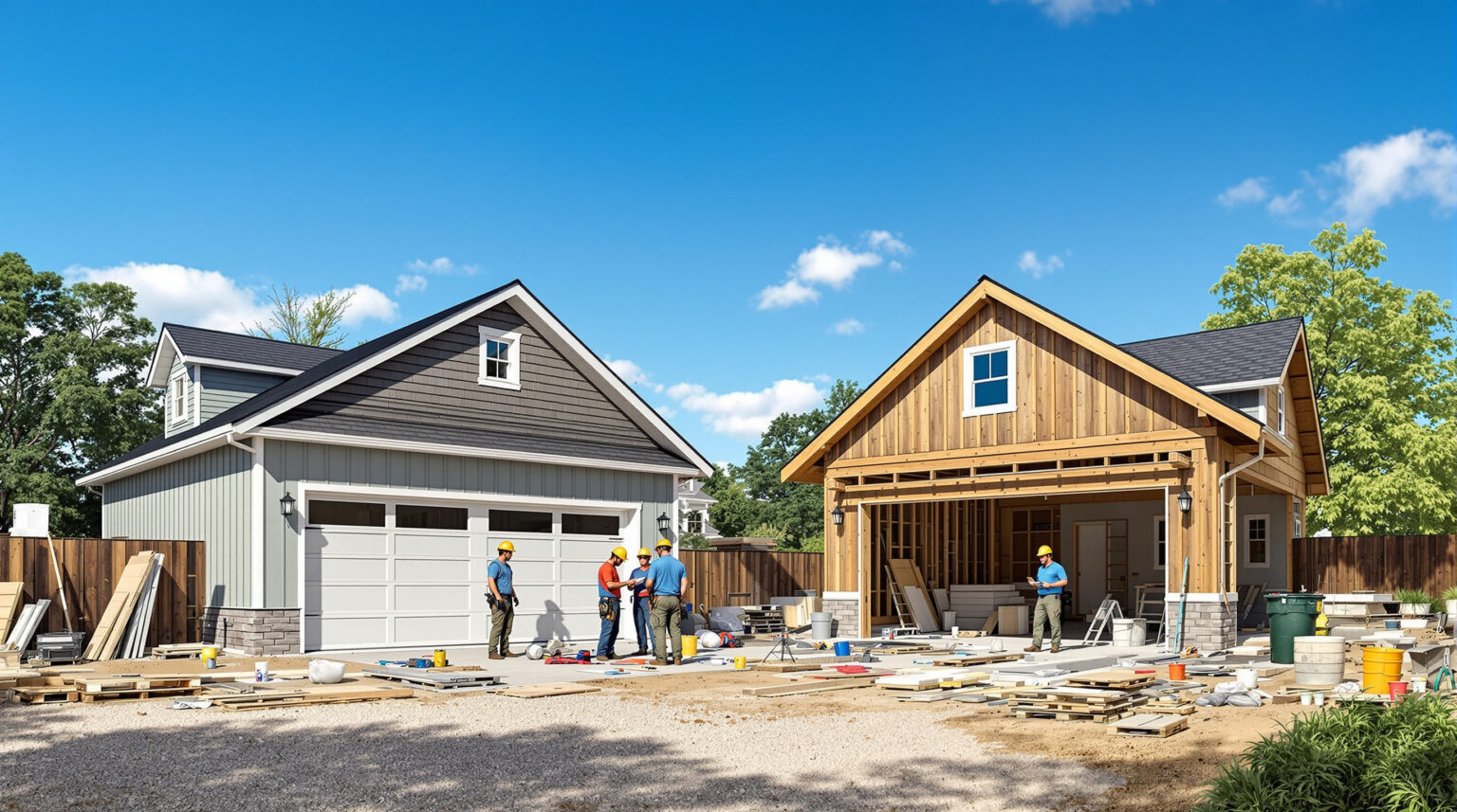 Coûts pour construire un garage : Découvrez les facteurs à considérer pour un budget maîtrisé